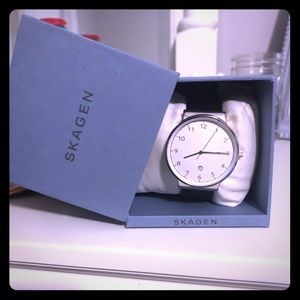 Black Skagen Dress Watch